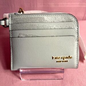 LOW START NWT Kate Spade Gray CC Wristlet
